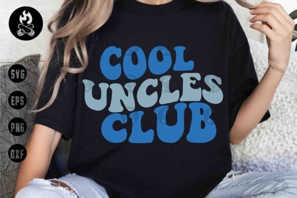 Celebrate Your Awesome Uncle Vibes with Cool Uncles Club SVG