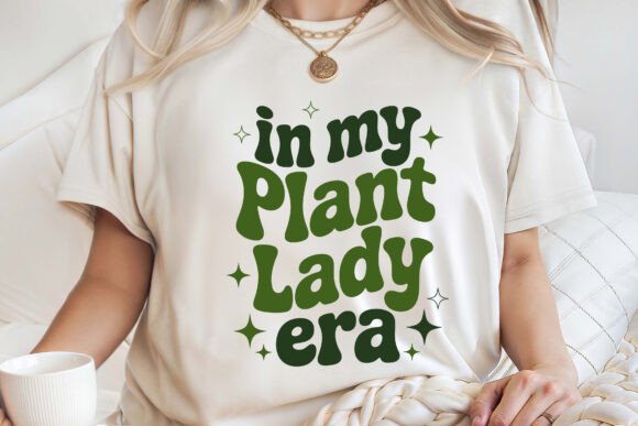 In My Plant Lady Era Shirt SVG PNG: A Designer's Take on This Trendy Design Asset