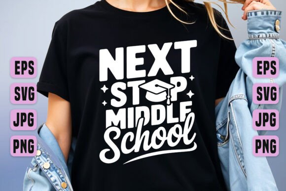 Next Stop Middle School 2025: A Vibrant Design Asset for Milestone Branding