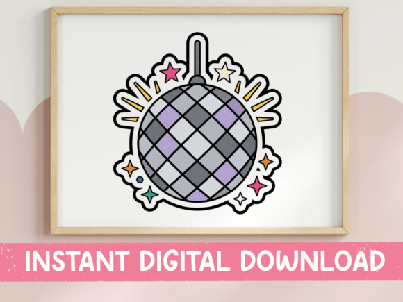 Silver Disco Ball Sparkle Design: Capturing Retro Energy