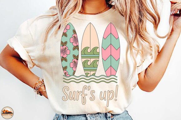 Surf's Up, Summer Vibes: Using This Surfing PNG in Your Projects